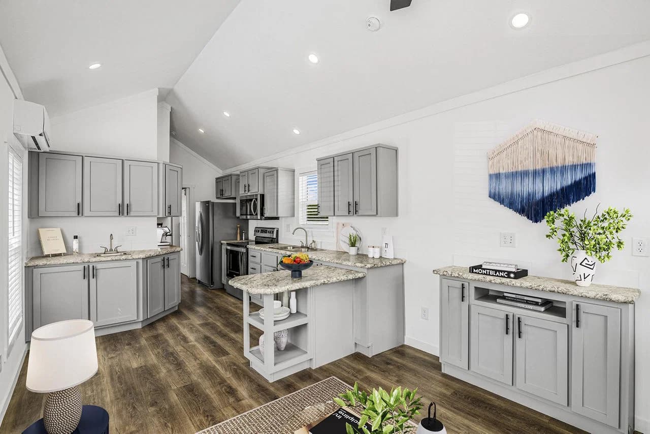 Park model 528 070 kitchen home features