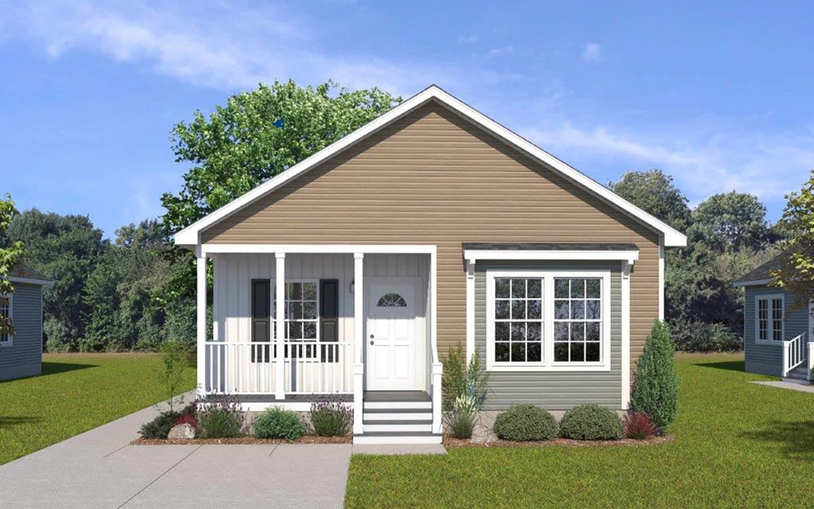 Ironclad 2856-07 hero, elevation, and exterior home features