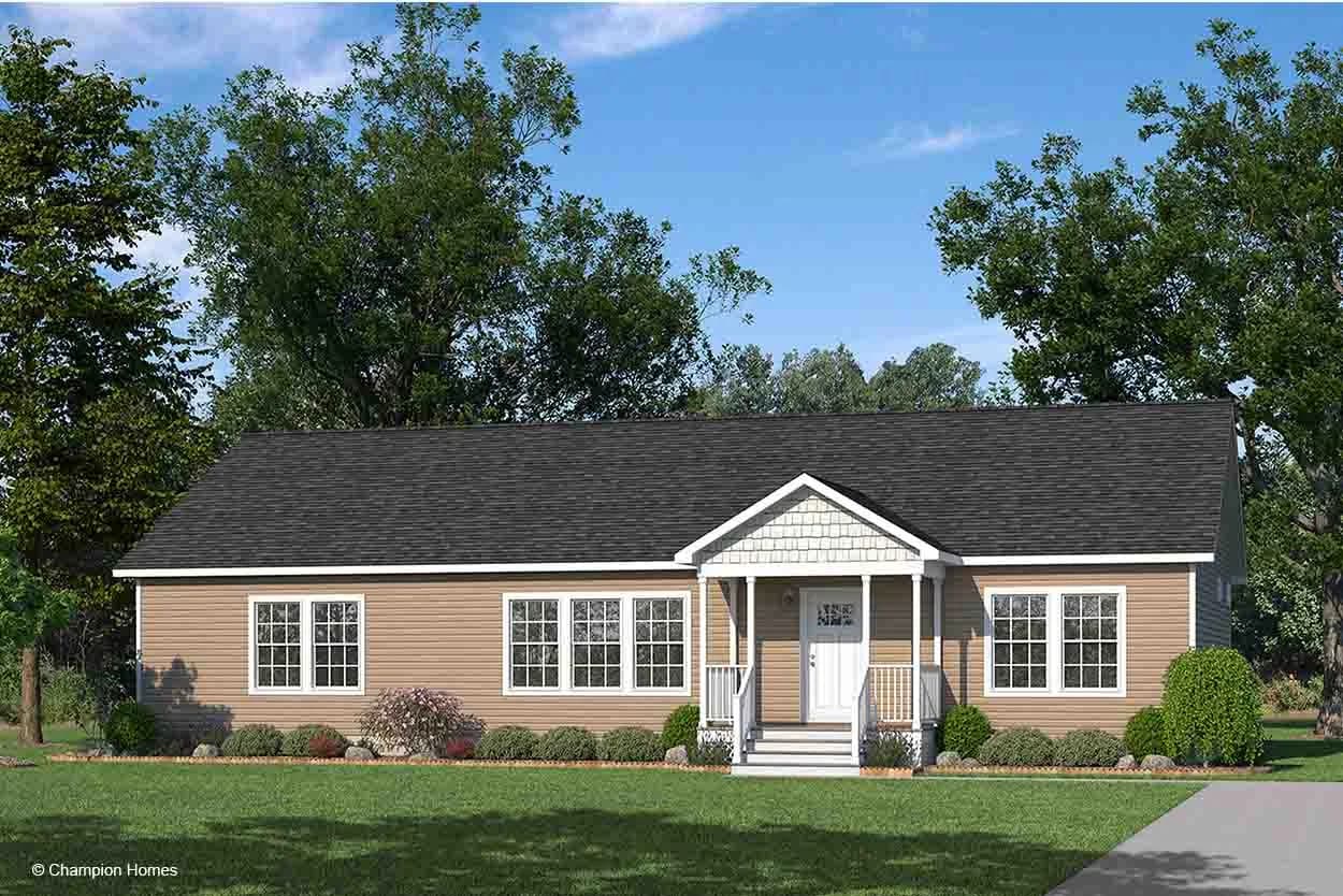 Tillery ii 3256-01 hero, elevation, and exterior home features